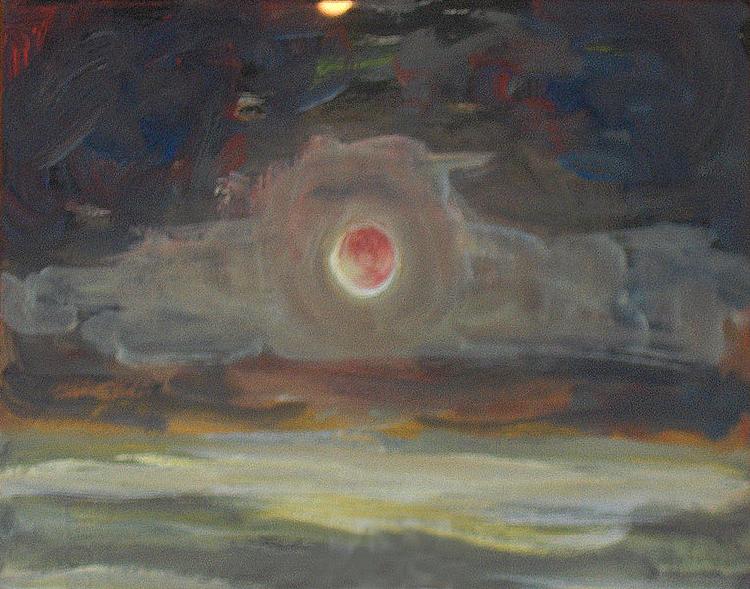 Georges Jansoone Sunset over the North Sea China oil painting art